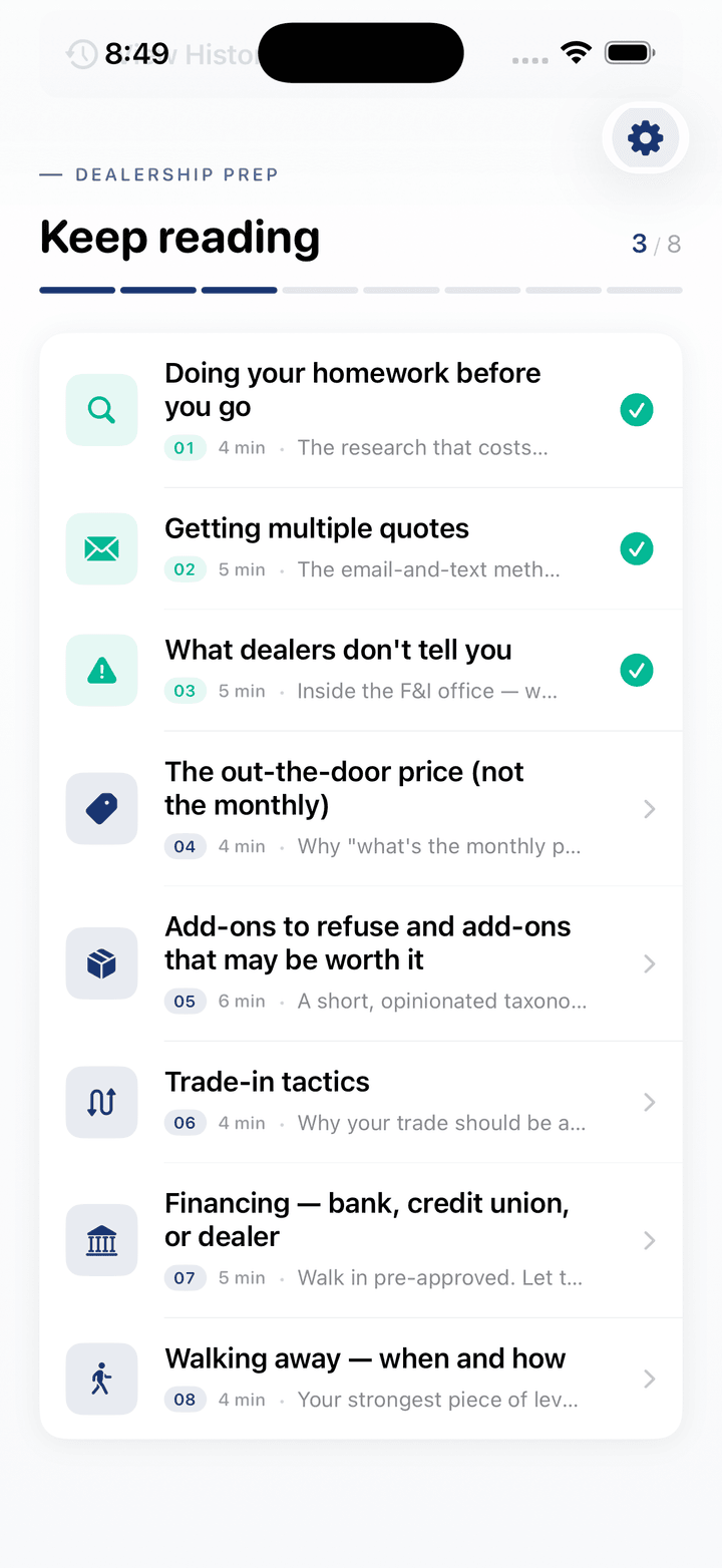 Negotiation prep — talking points to use with the finance manager